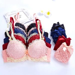 New Push Up Sexy Wireless Bra Set, with Panties